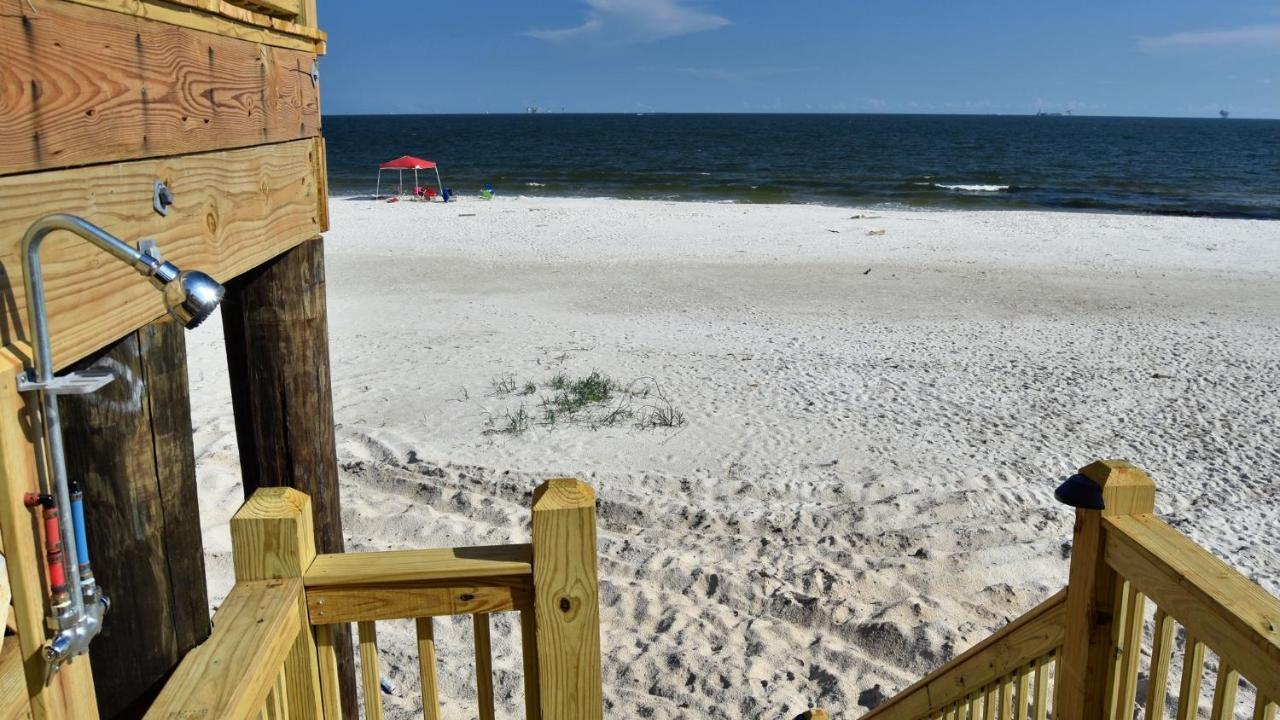 Island Time IV - Pet Friendly! Private Heated Gulf Facing Pool - Covered Porches And Sundecks - This Amazing Home Has It All! Home Dauphin Island Eksteriør billede