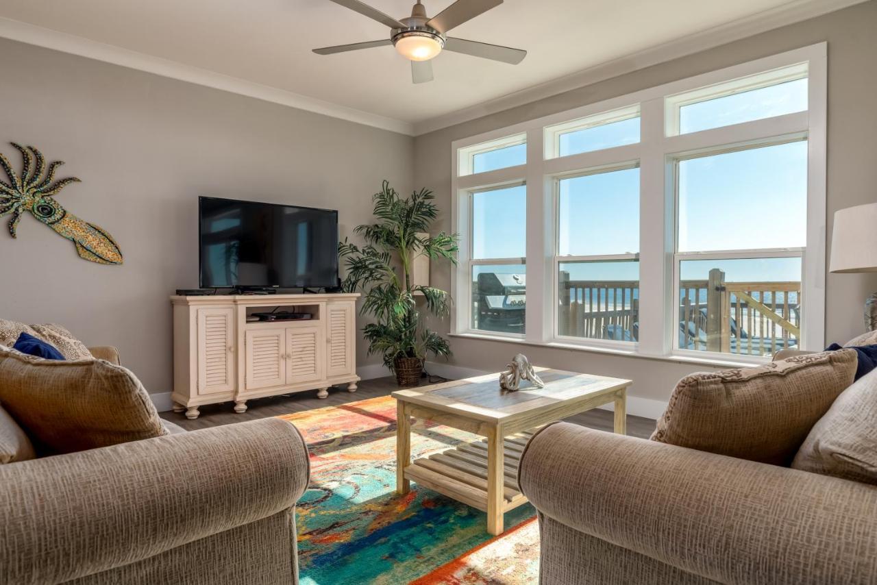 Island Time IV - Pet Friendly! Private Heated Gulf Facing Pool - Covered Porches And Sundecks - This Amazing Home Has It All! Home Dauphin Island Eksteriør billede